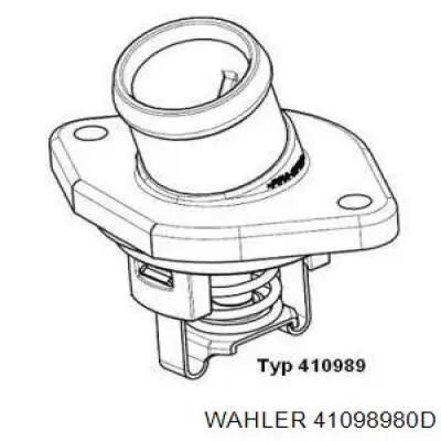 Термостат 41098980D Wahler