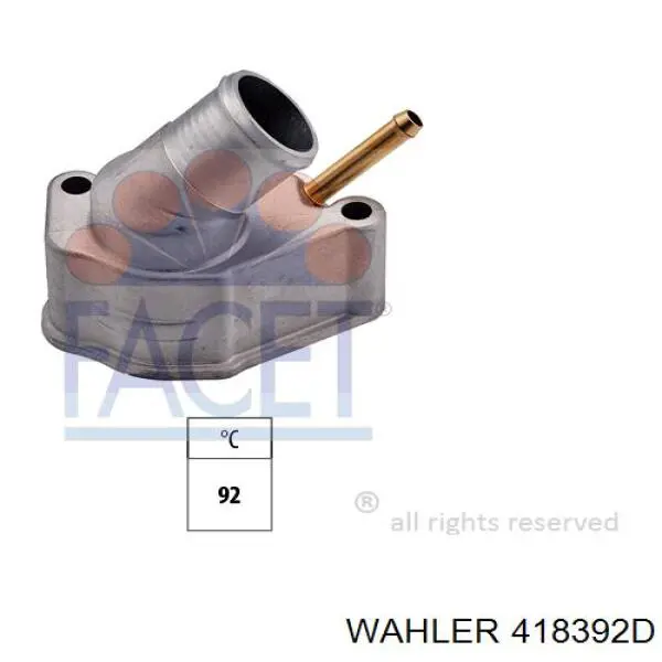 Термостат 418392D Wahler