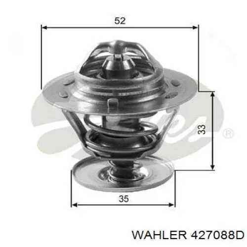 427088D Wahler Авто термостат