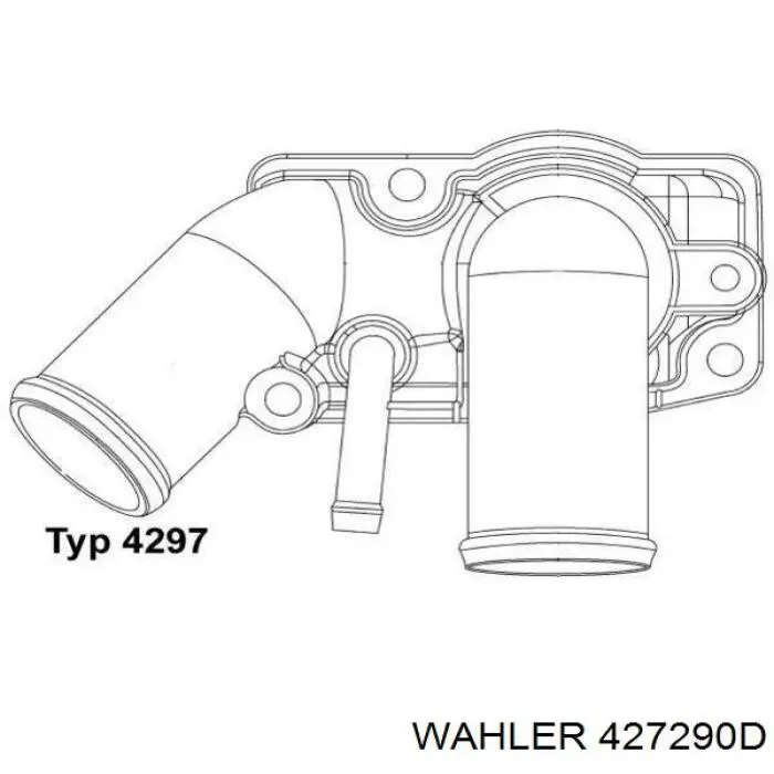 Термостат 427290D Wahler
