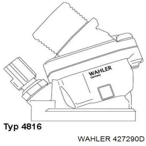427290D Wahler Авто термостат