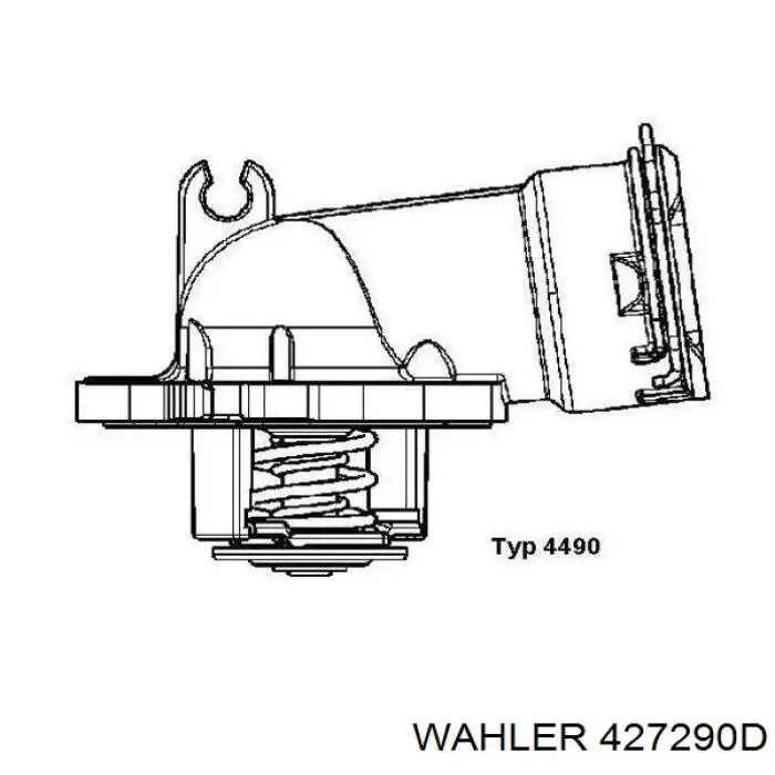Автомобільний термостат Wahler 427290D ціна, від 8.48 USD