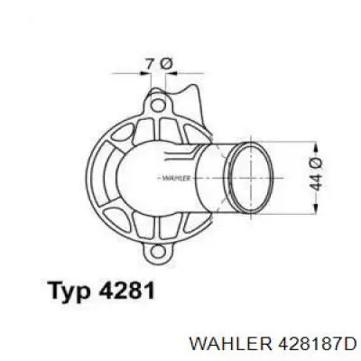 Автомобільний термостат Kamoka 7710119 ціна, від 18.09 USD
