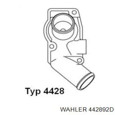 Термостат 442892D Wahler