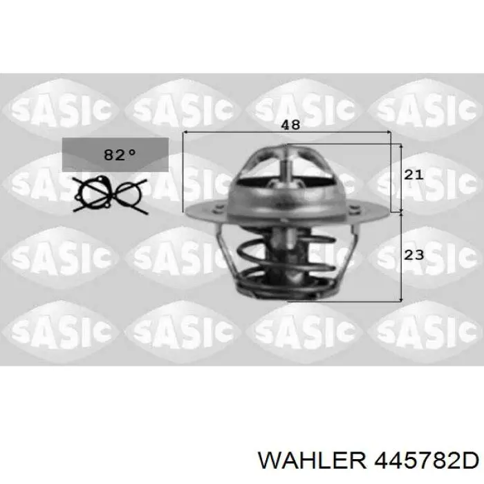 Купити 445782D Wahler Термостат в корпусі