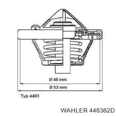 Термостат DTM82565 Denso