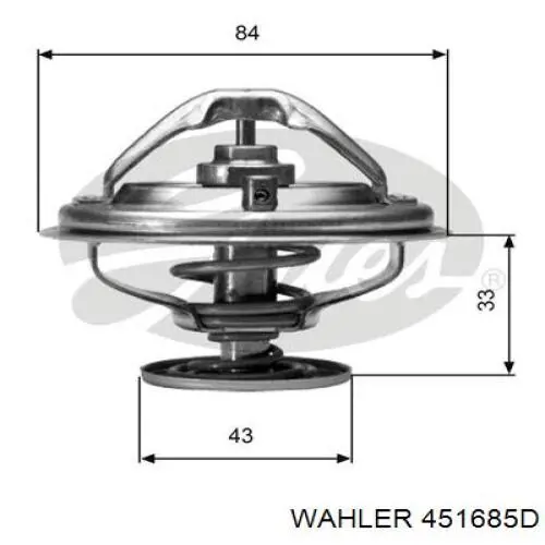 Купити 11531710056 BMW Термостат в корпусі