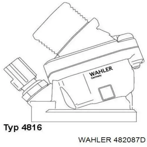 Автомобільний термостат Wahler 482087D ціна, від 9.06 USD