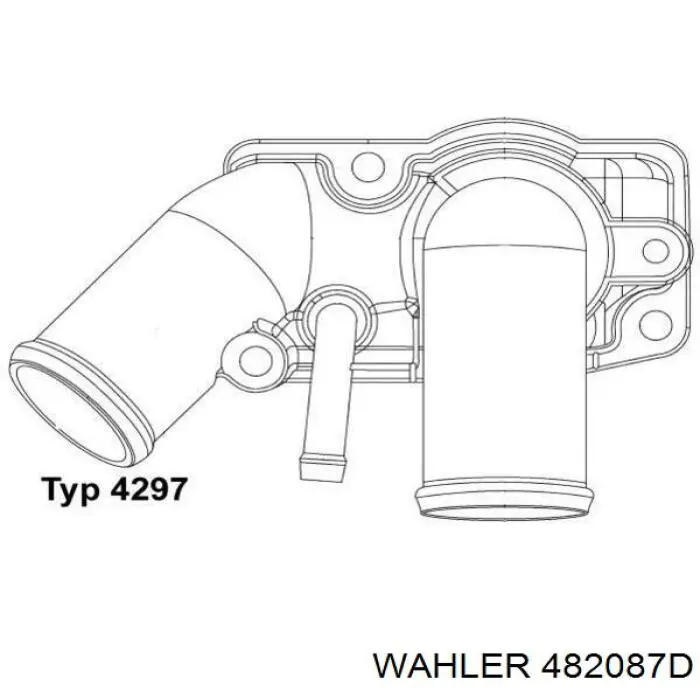 Термостат 482087D Wahler