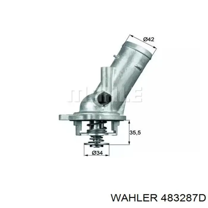 483287D Wahler Авто термостат