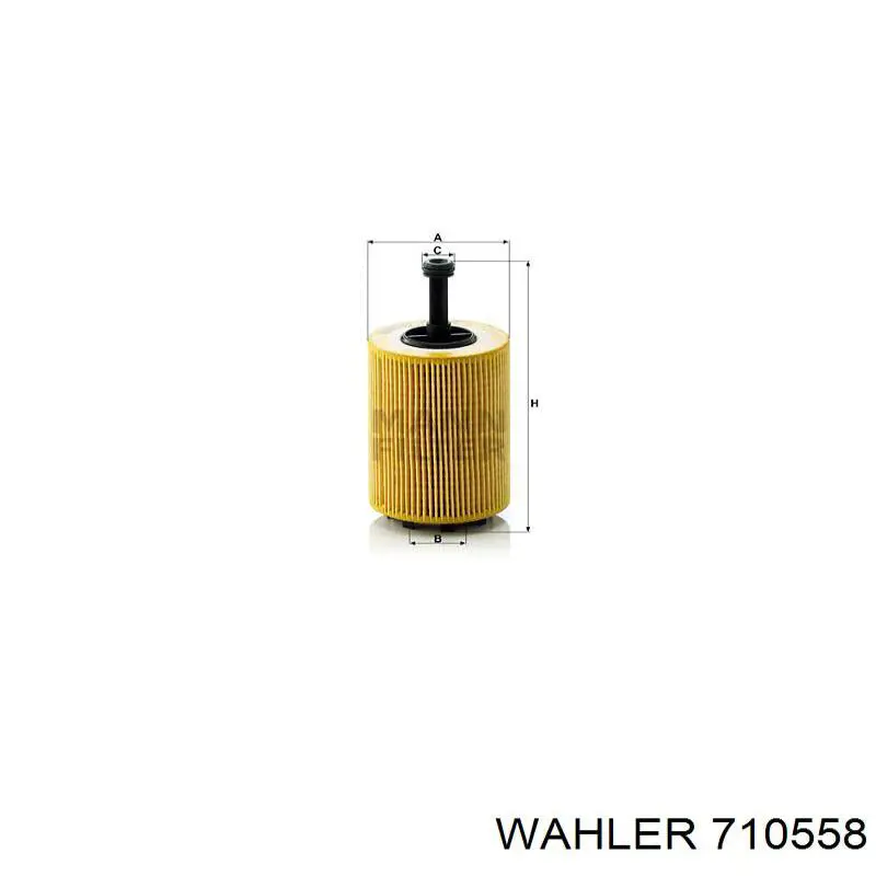 Клапан EGR Wahler 710558 ціна, від 16.49 USD