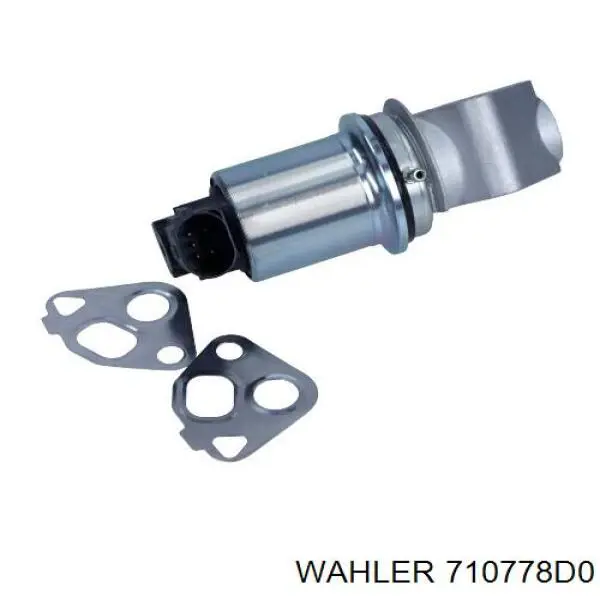 710778D0 Wahler клапан egr, рециркуляції газів