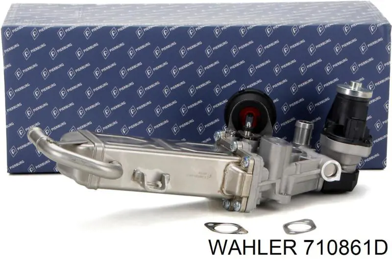 Радіатор системи EGR рециркуляції вихлопних газів 710861D Wahler