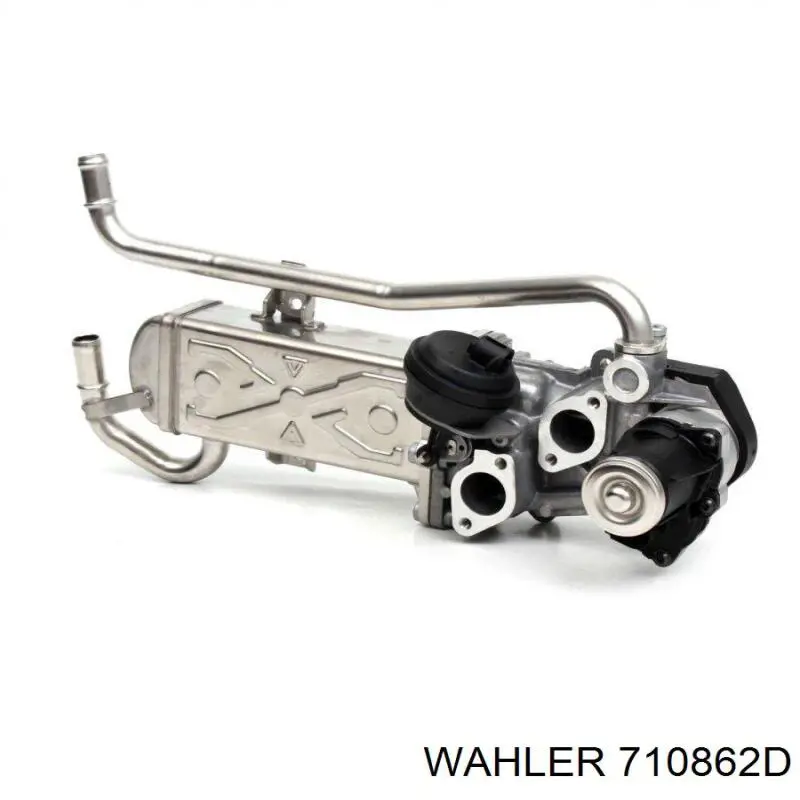Радіатор системи EGR рециркуляції вихлопних газів Wahler 710862D ціна, від 172.58 USD
