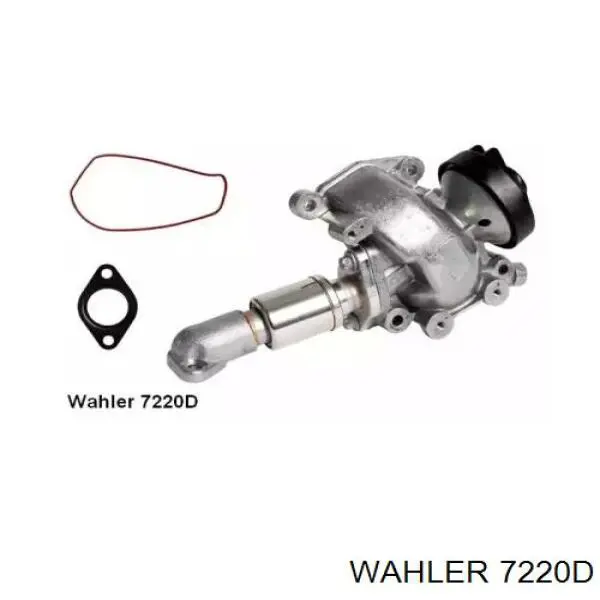 WA7220D Wahler клапан egr, рециркуляції газів