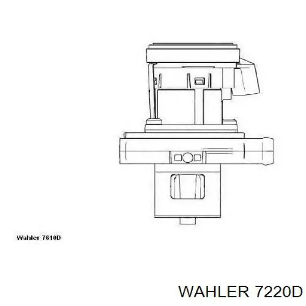 Купити 7220D Wahler Прилади управління системи рециркуляції