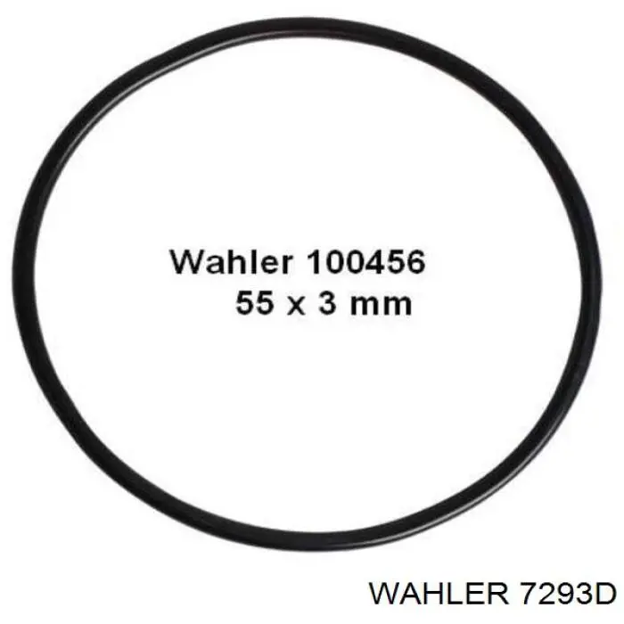Клапан EGR Wahler 7293D ціна, від 42.38 USD