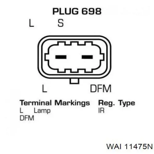 063731960010 Magneti Marelli Авто генератор