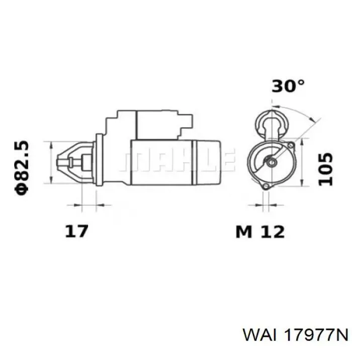 Купити CS0624 REMA-PARTS Стартер