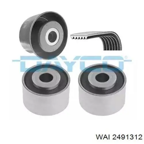 Шків генератора RC041 Kamoka