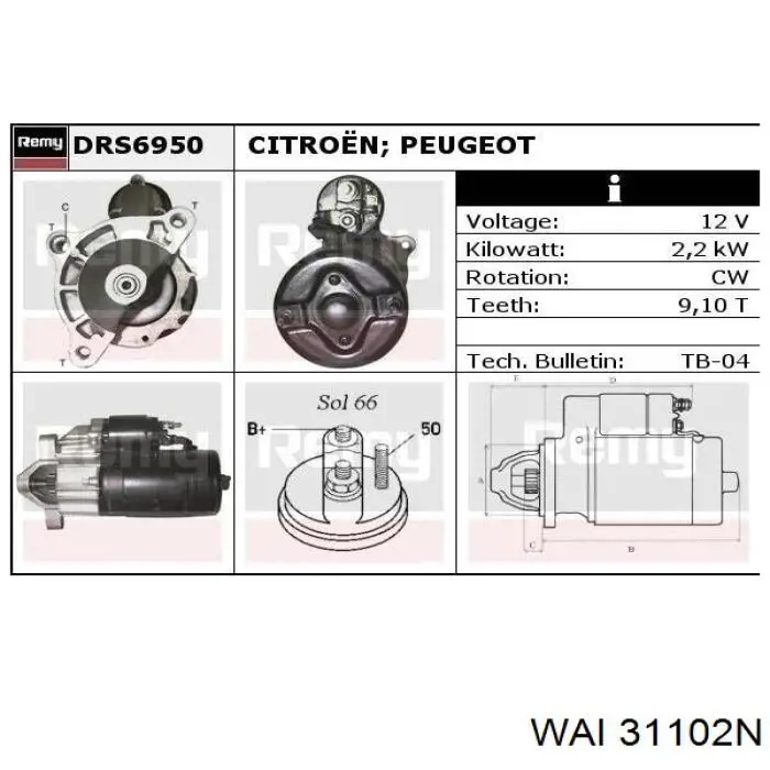 Стартер Profit 71120053 ціна, від 114.71 USD