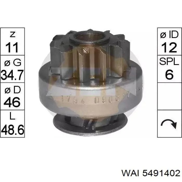 Купити 1006209685 Bosch Бендикс стартера