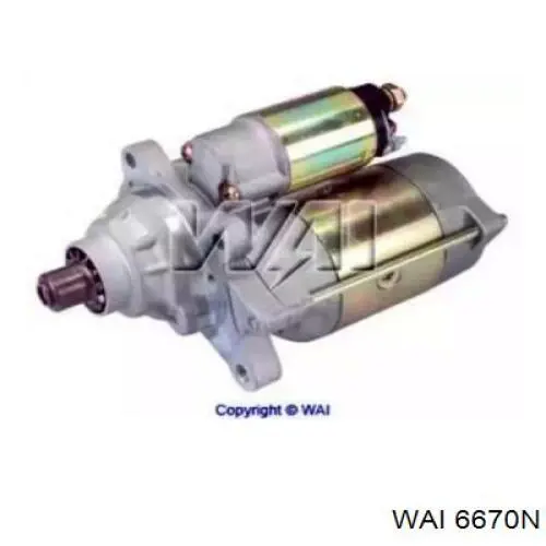 Стартер WAI 6670N ціна, від 177.82 USD