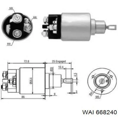 Контактор AS/Auto Storm SS6027P ціна, від 27.51 USD