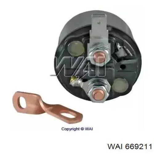 Втягуюче реле стартера SS4017 AS/Auto Storm