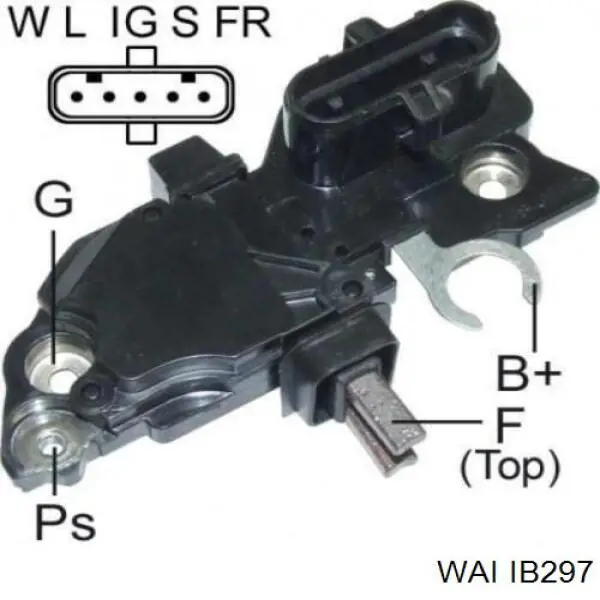 IB297 WAI реле-регулятор генератора, (реле зарядки)