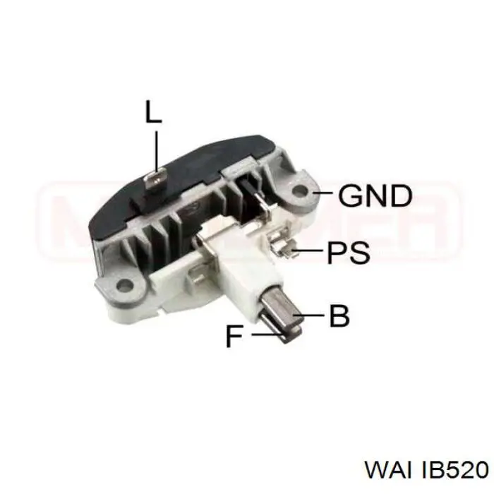 IB520 WAI реле-регулятор генератора, (реле зарядки)