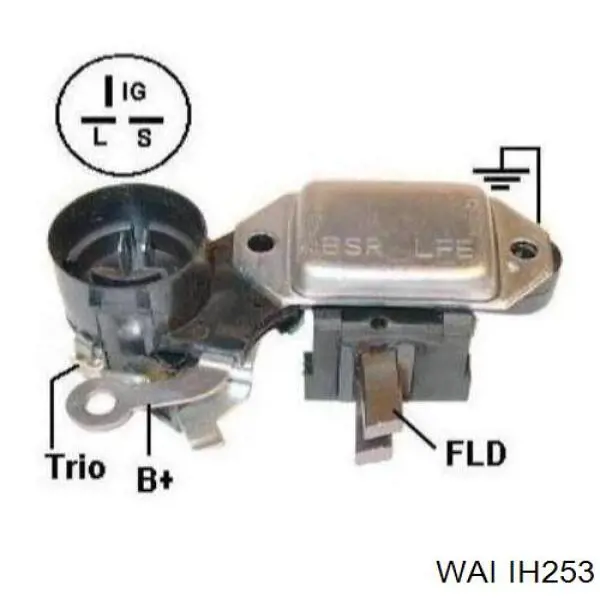 YR683 Unipoint реле-регулятор генератора, (реле зарядки)