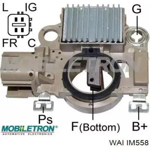 IM558 WAI реле-регулятор генератора, (реле зарядки)