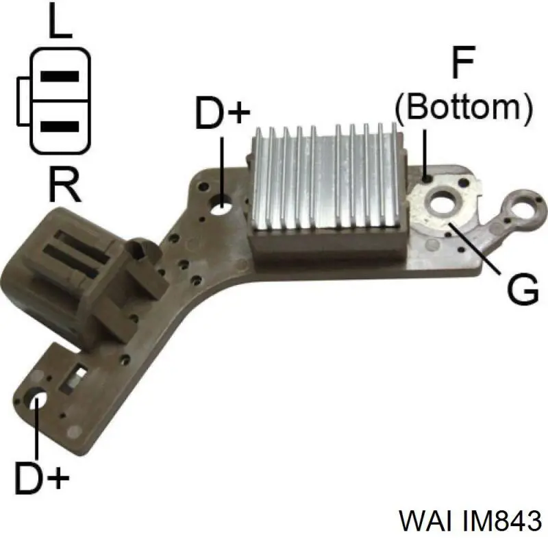 Реле зарядки генератора AS/Auto Storm ARE5039 ціна, від 16.21 USD