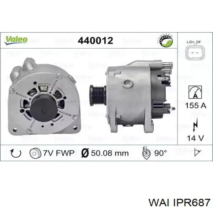 IPR687 WAI міст доданий генератора