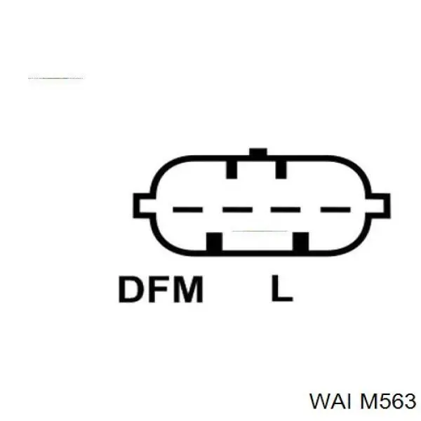 M563 Transpo реле-регулятор генератора, (реле зарядки)