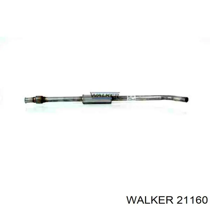 21160 Walker глушник, центральна частина