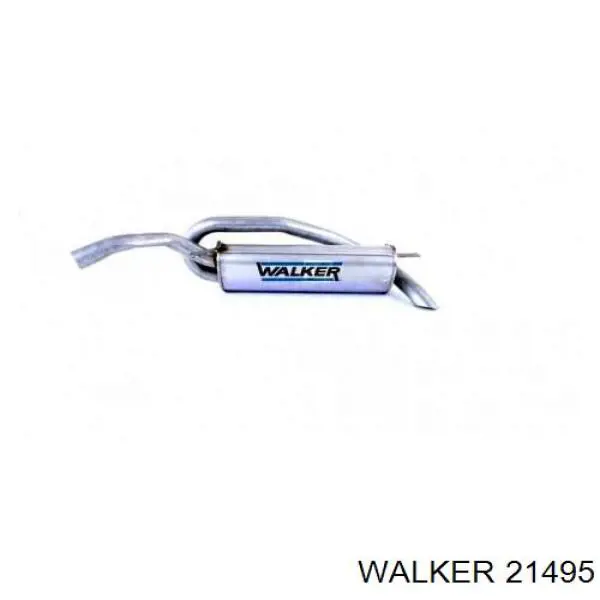 21495 Walker глушник, задня частина