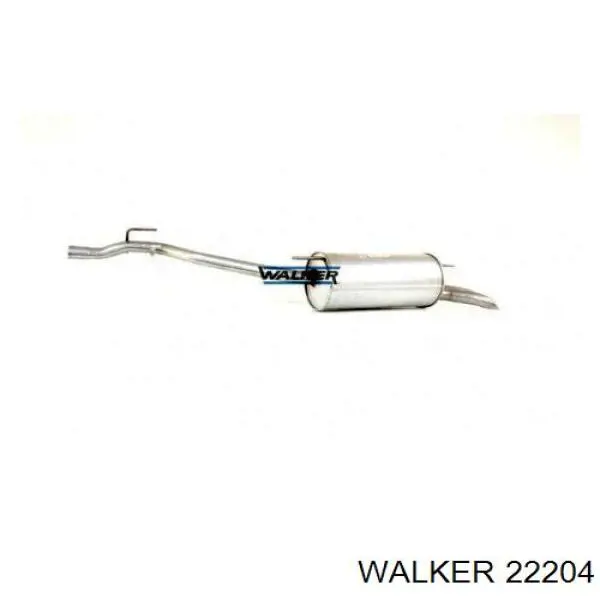 Глушилка задня Walker 22204
