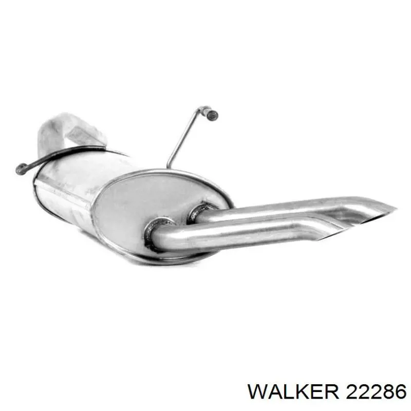 Глушник, задня частина 22286 Walker