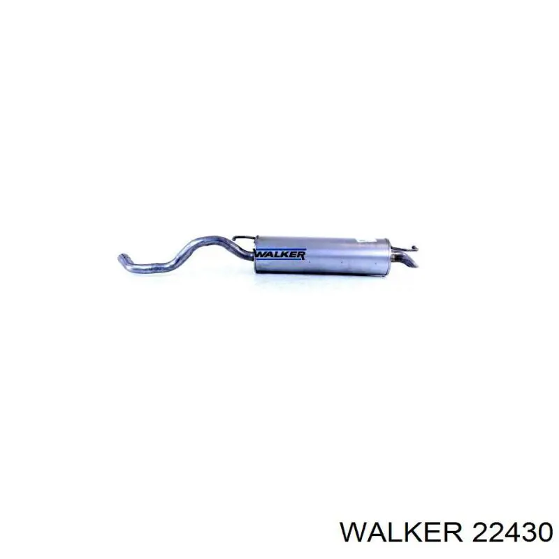 22430 Walker глушник, задня частина
