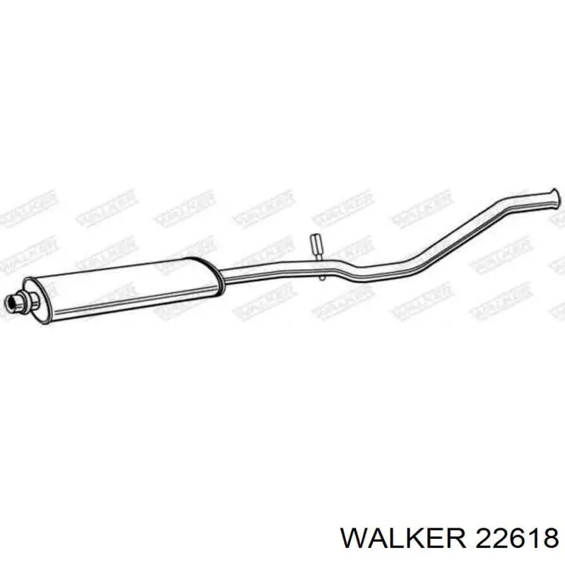 Глушник, центральна частина 22618 Walker