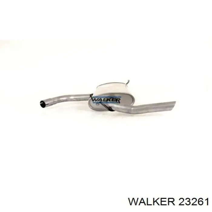 23261 Walker глушник, задня частина