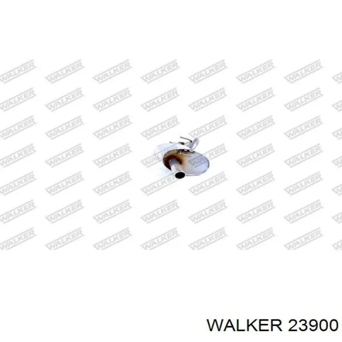 23900 Walker глушник, задня частина