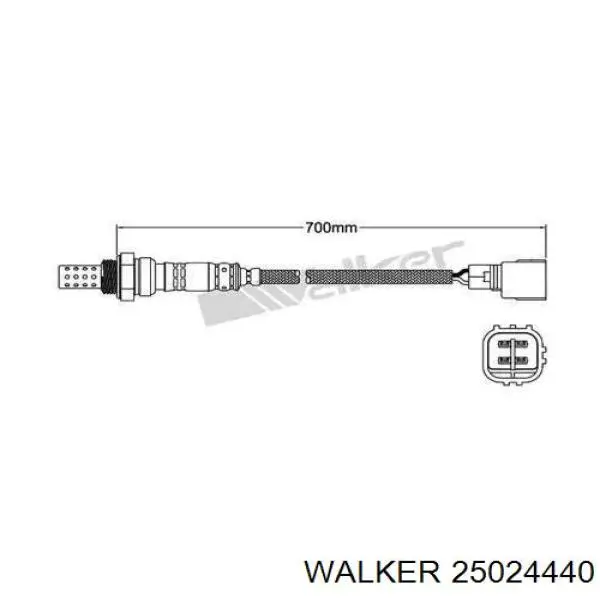 Лямбдазонд, датчик кисню 25024440 Walker