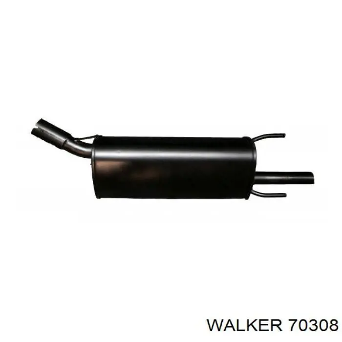 70308 Walker глушник, задня частина
