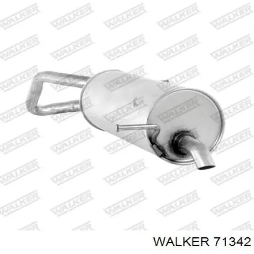 Глушник, задня частина 71342 Walker