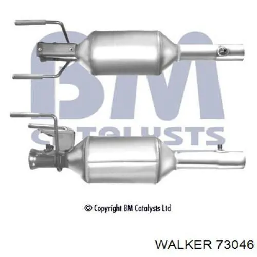 Купити 73046 Walker Сажевый фільтр