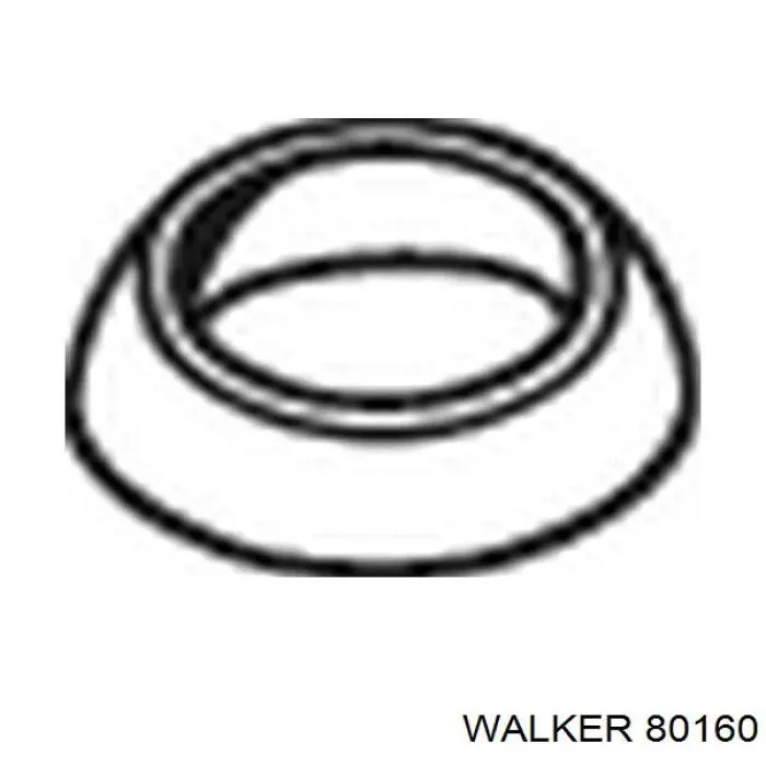 80160 Walker прокладка прийомної труби глушника