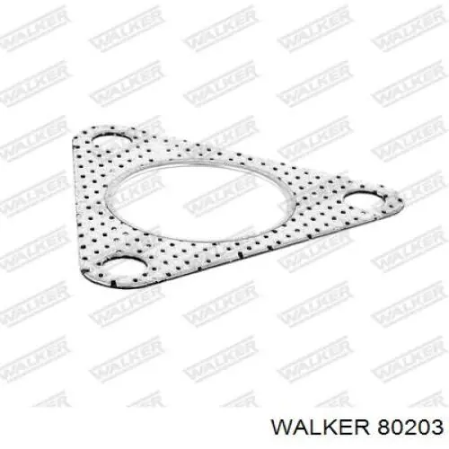 80203 Walker прокладка монтажна, глушника